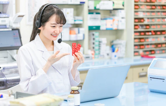薬剤師のオンライン参加